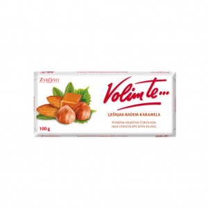 ZVECEVO*VOLIM TE ML.COK.LES-BAD-KAR.100G