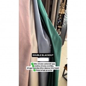 BLACKOUT DRAPER DABAL ROZE